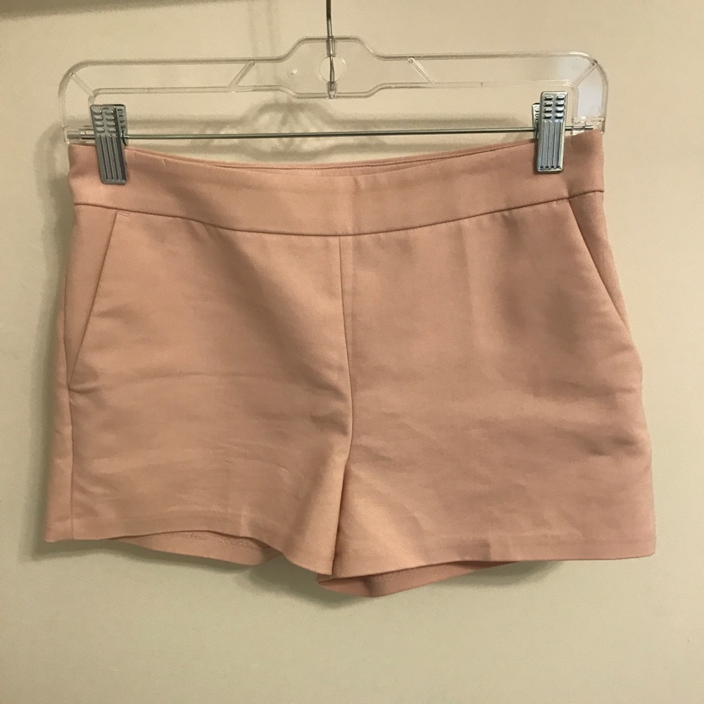WORN ONCE EXPRESS BLUSH DRESS SHORTS
